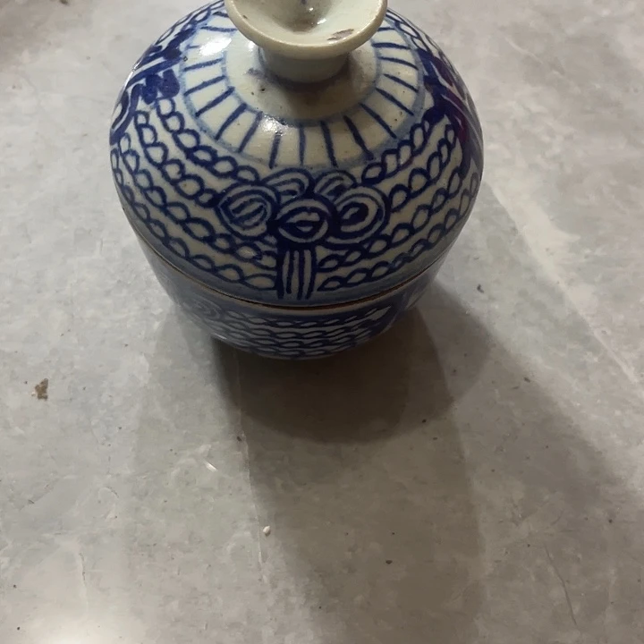 罐回*青花糖缸全品的
