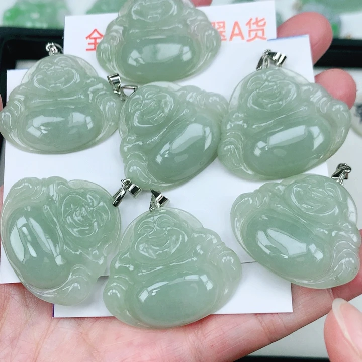 翡翠未镶嵌颈饰多样性发其1