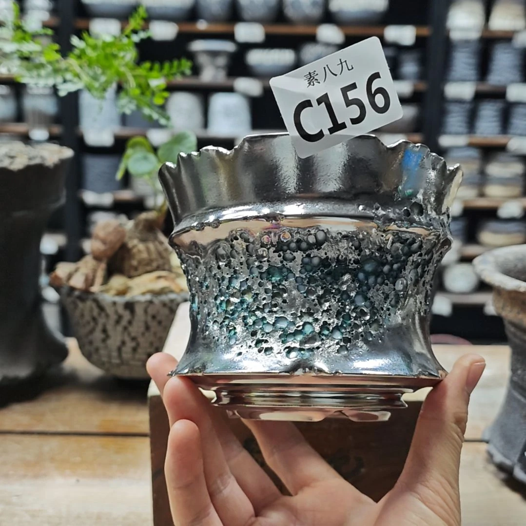 素八九陶瓷内口12高10