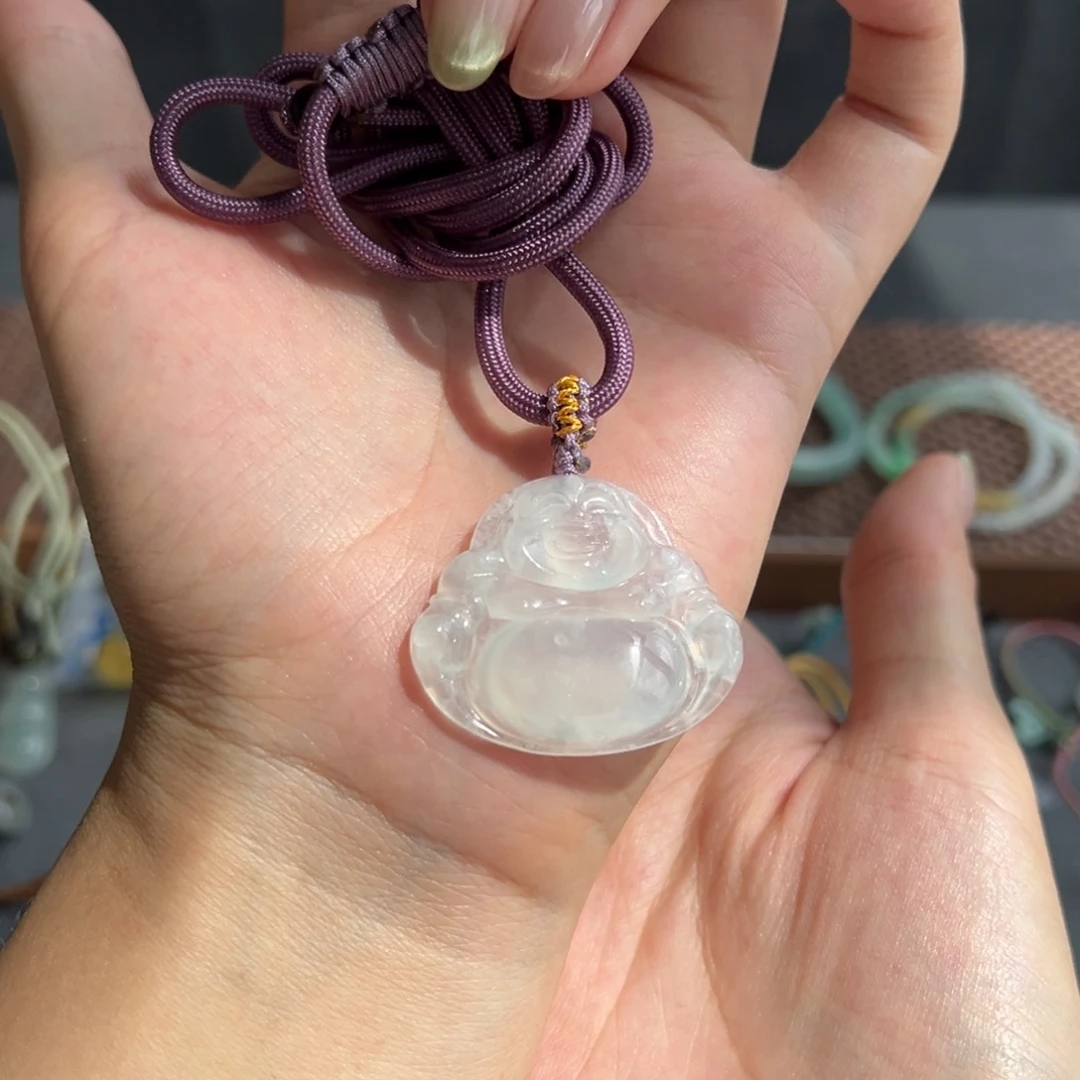 翡翠未镶嵌颈饰189号 佛公买断