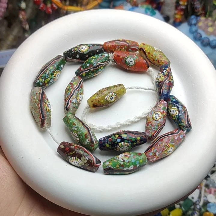 琉璃非金属西亚人脸琉璃一条