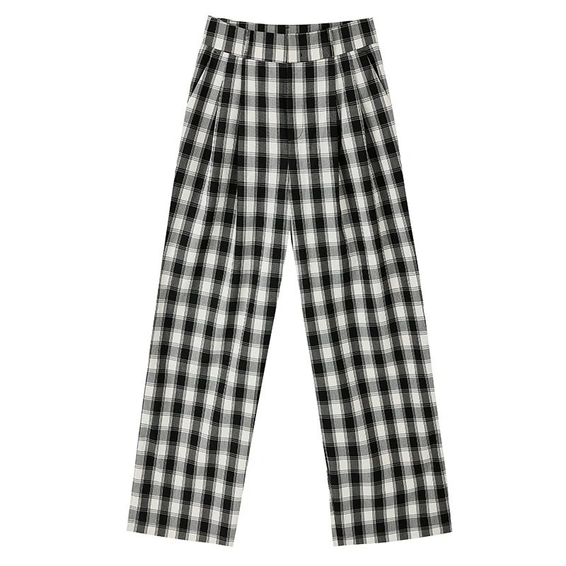 【达人专属】时髦通勤宽松直筒裤N2344