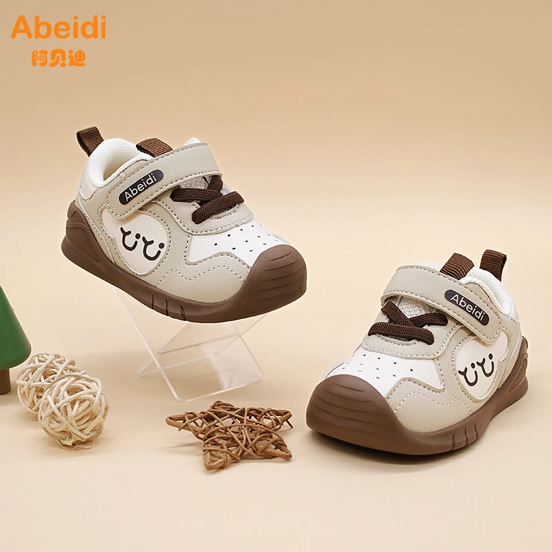 阿贝迪春秋儿童软底轻便防滑透气稳步机能鞋男女中大童休闲运动鞋