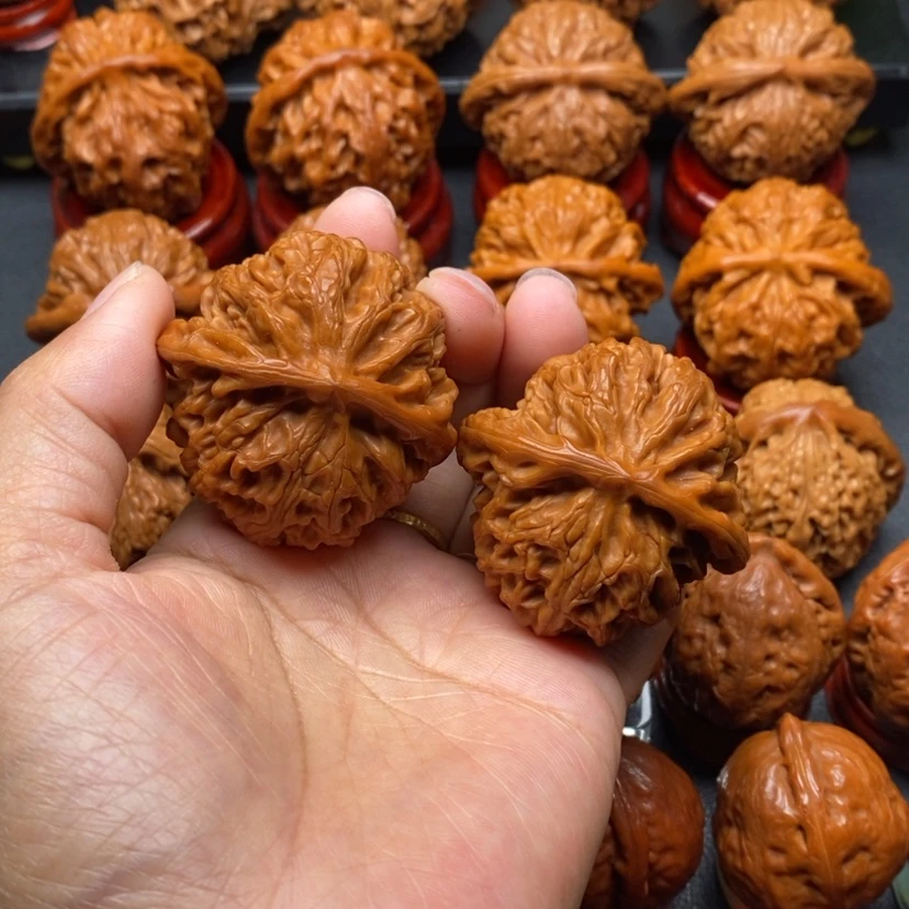 【闪购商品】文玩核桃把件43苹果园