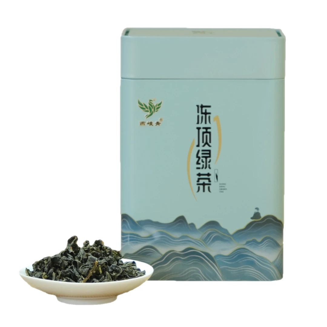 怀集特产甘洒燕崚青绿茶150g罐