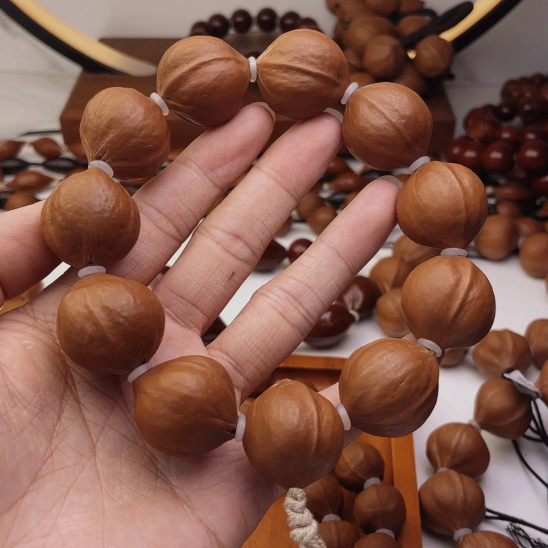 橄榄核手串/手链24*26尺寸百年老树铁核精品1号