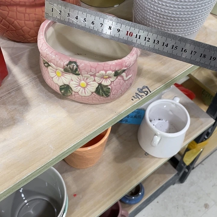 陶瓷花盆凑12包邮