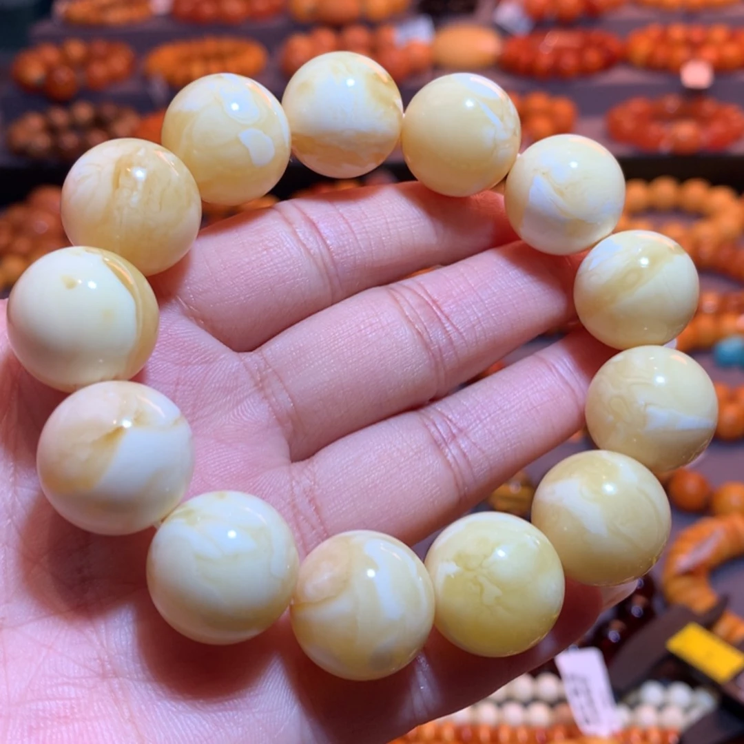 【闪购商品】手串蜜蜡未镶嵌蜜蜡手串