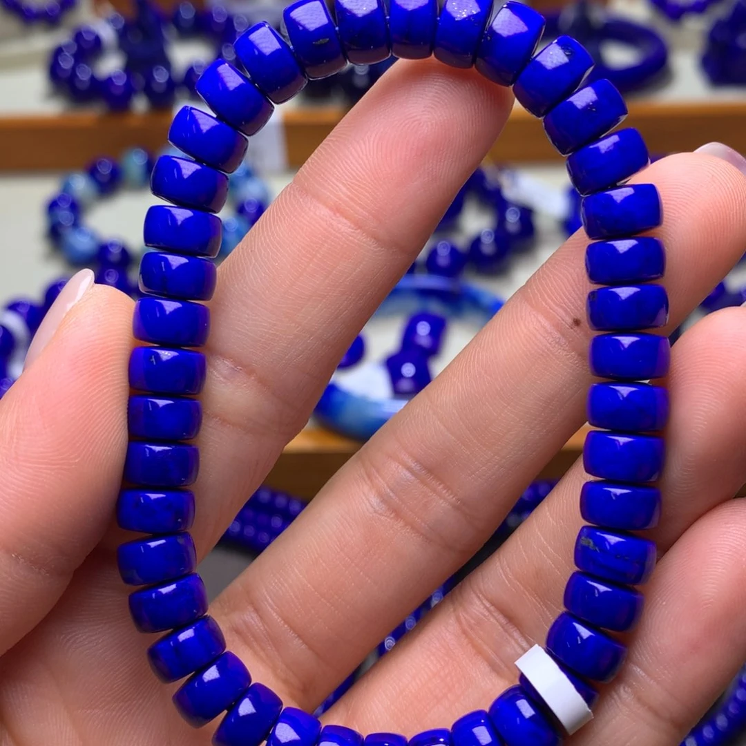 青金石手串未镶嵌8mm2493