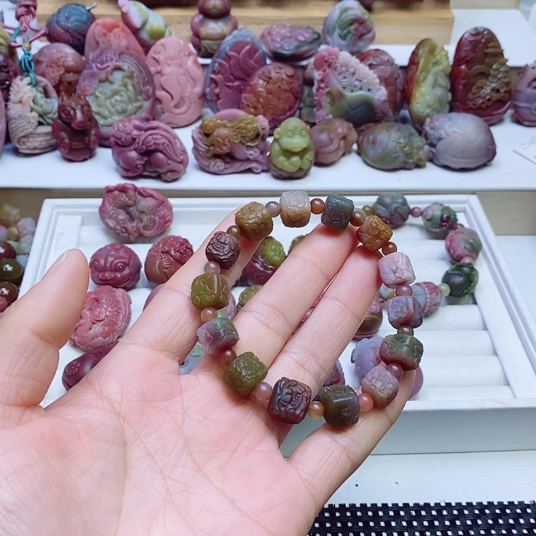 玛瑙/玉髓盐源玛瑙未镶嵌