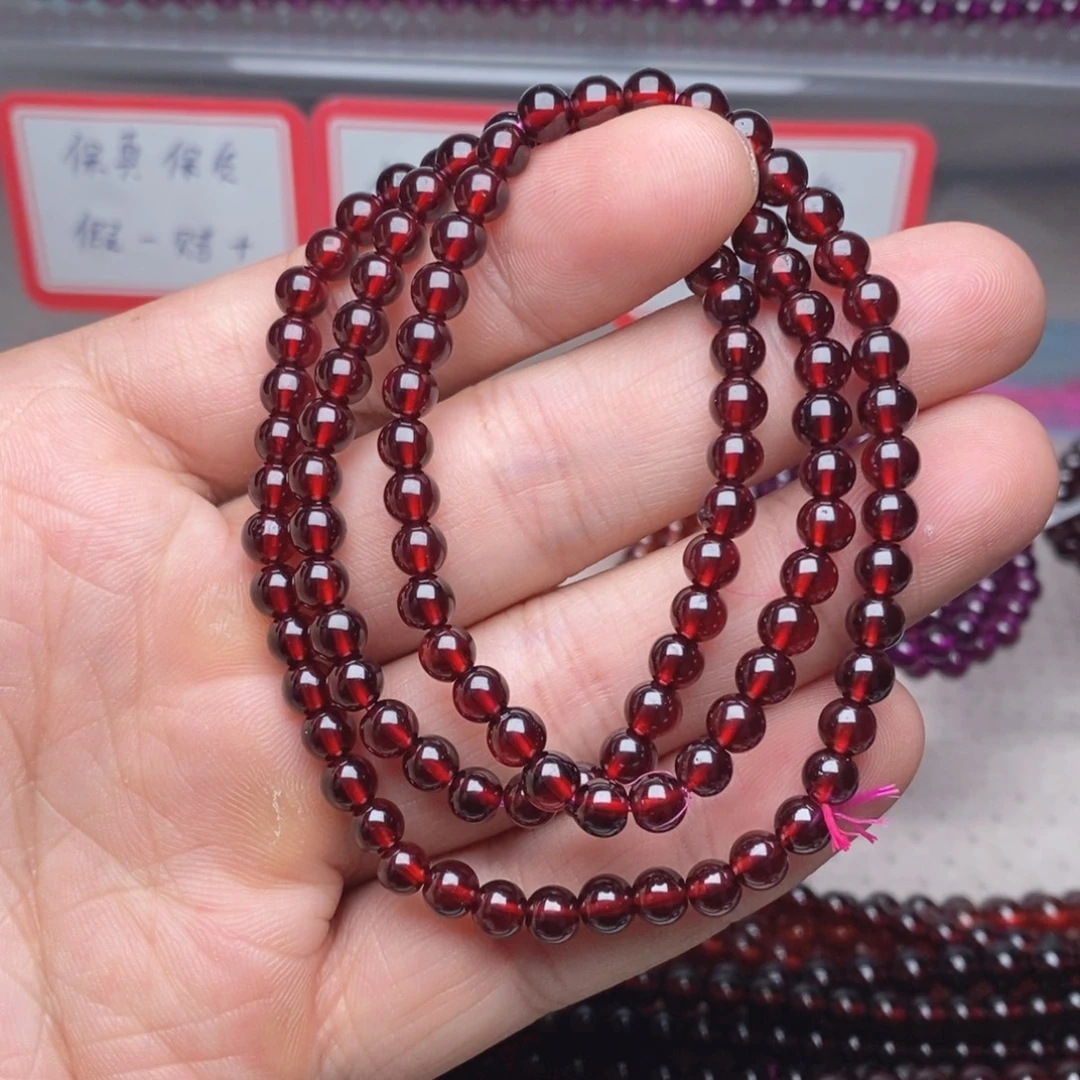****a未镶嵌手链石榴石卡5极品