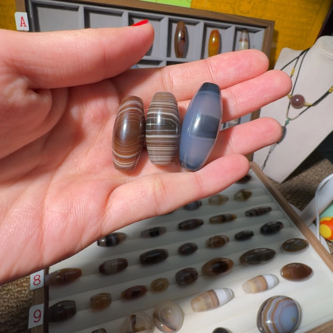 想***想玛瑙/玉髓合金颈饰