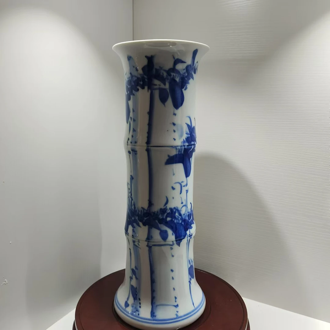 景德镇陶瓷节节高升竹节瓶