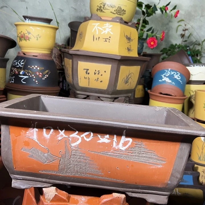 40红马槽花盆花盆花盆