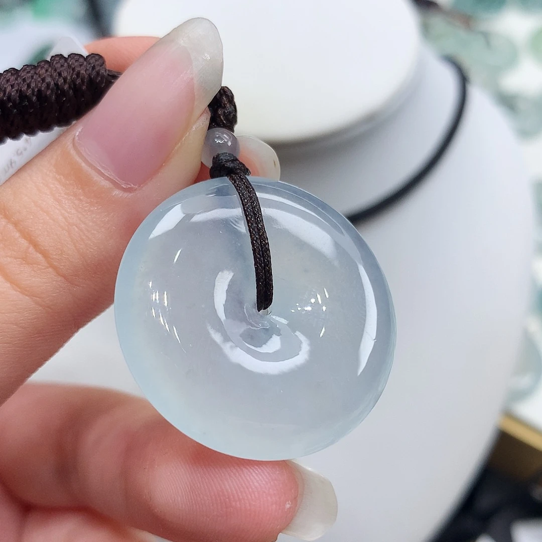 翡翠未镶嵌胸饰翡翠88，29.4/5.9