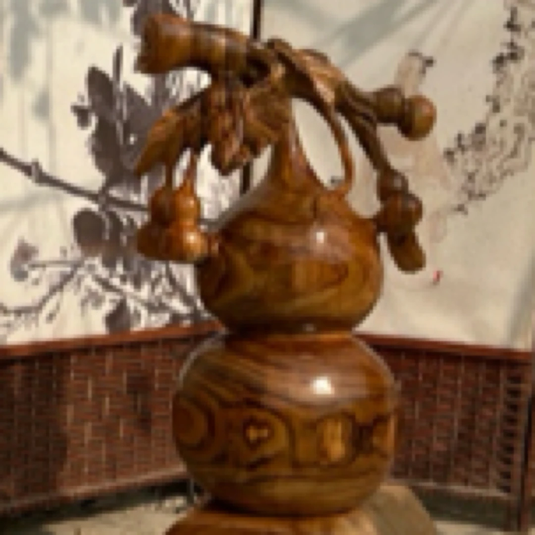 香樟木葫芦摆件工艺品饰品