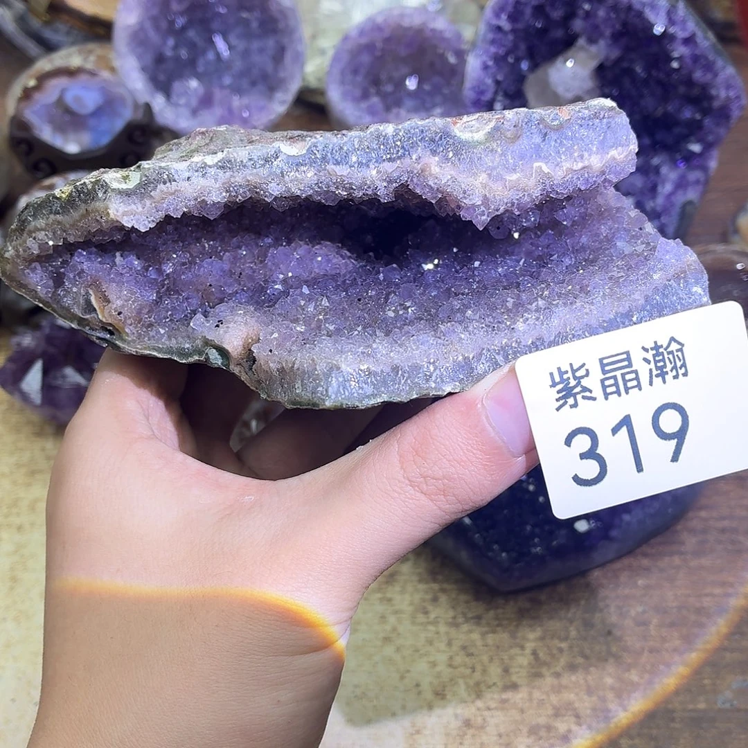 未镶嵌大型摆件（非配饰）紫晶