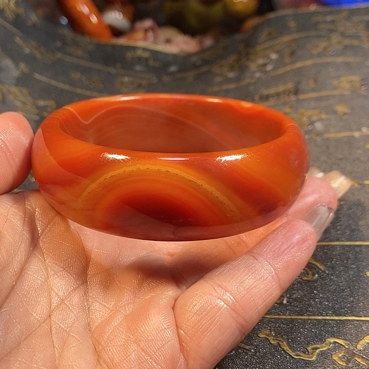 玛瑙/玉髓手镯未镶嵌解**戏