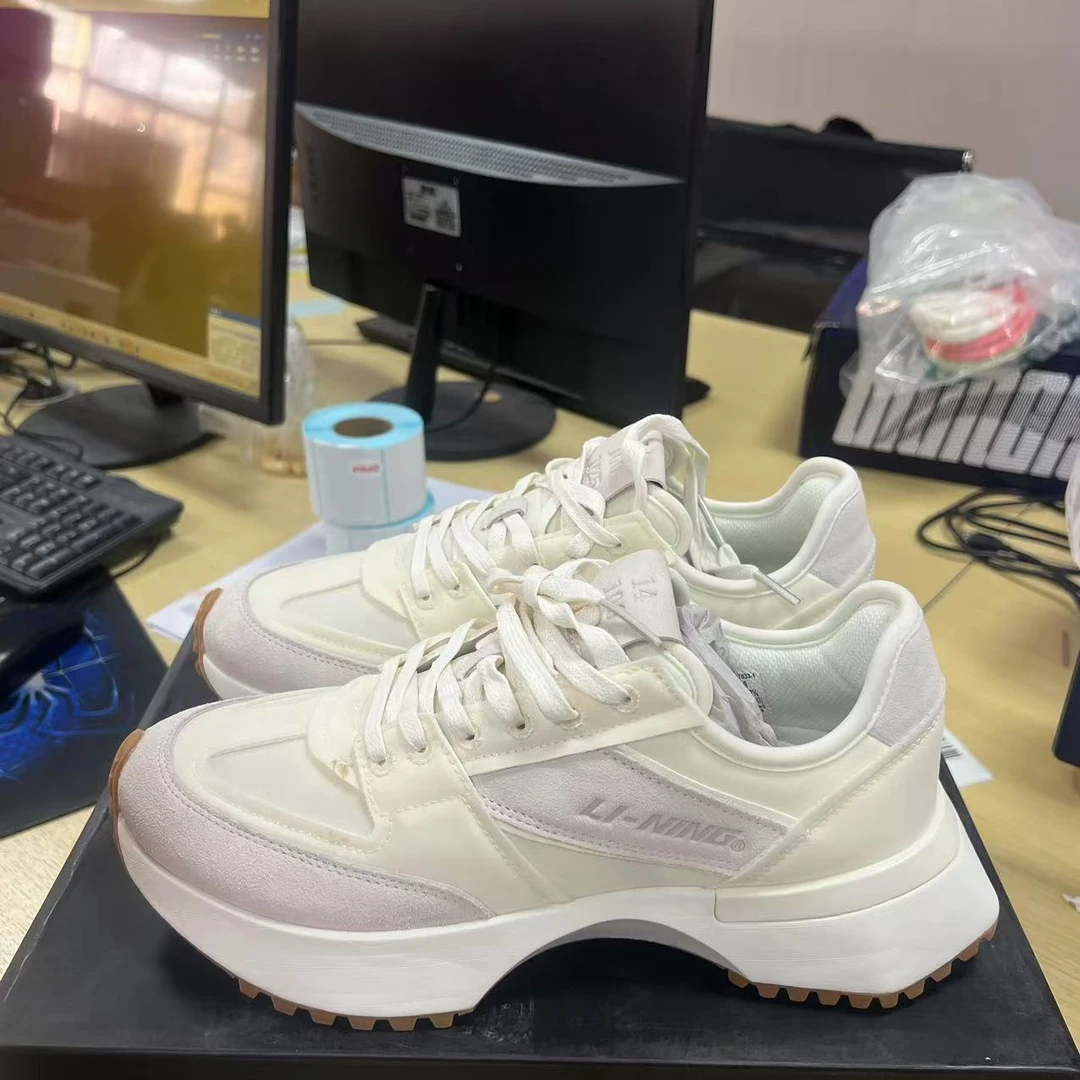 《B品以直播展示为准》鞋底脏-李宁男子运动鞋AZGT033-1