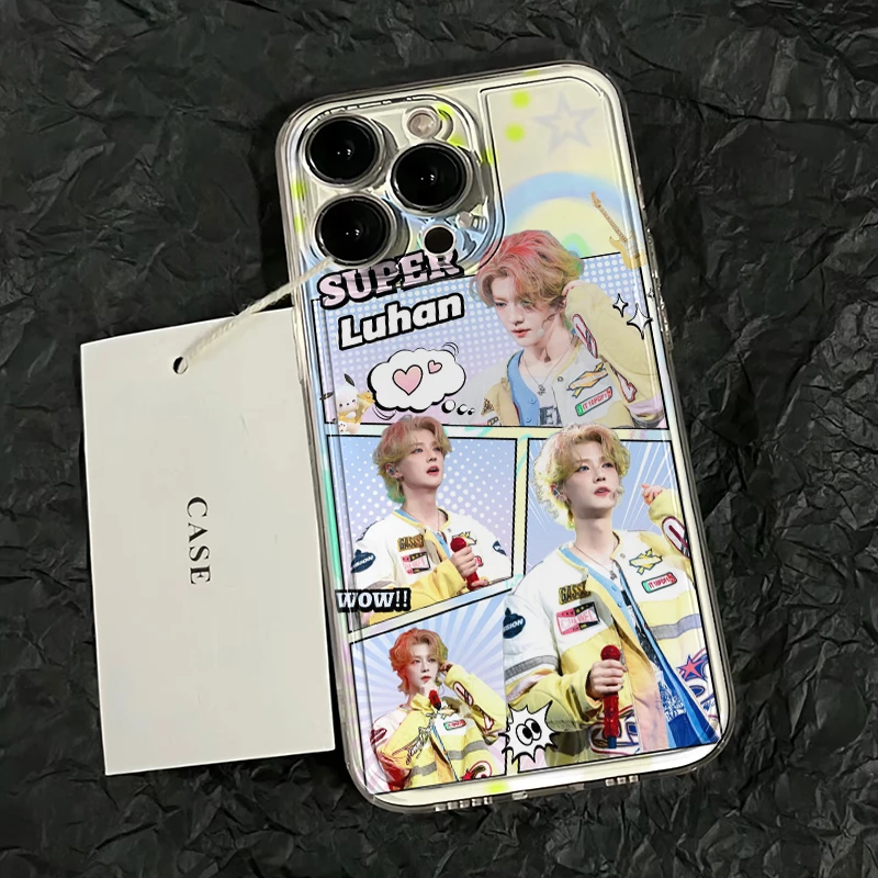 爱心鹿晗苹果16手机壳小米华为三星OPPO适用vivo魅族iQOO荣耀红米