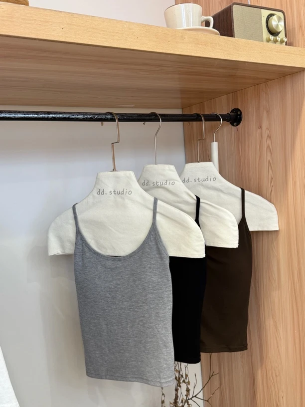 【dd】高品质 美背遮副乳带胸垫吊带背心