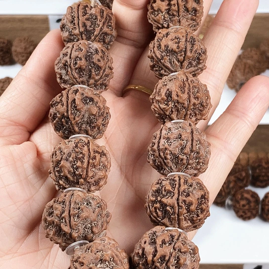 手串金刚菩提原生态精品龙果梅花飞碟