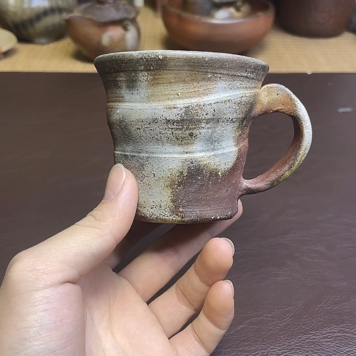 上田玄明 马克杯 备前烧