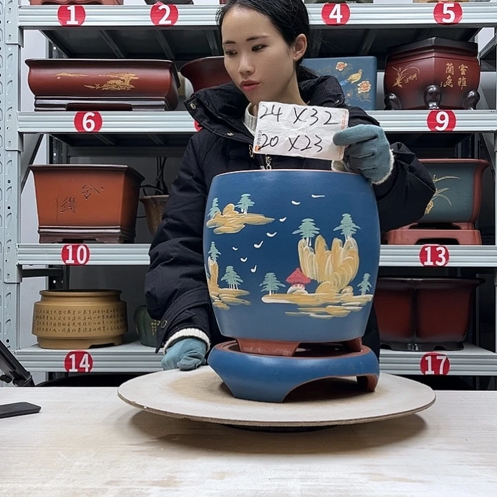 花盆紫砂紫砂花盆