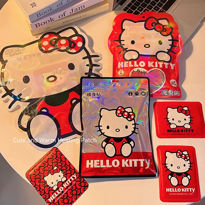 三丽鸥hellokitty暖宝宝贴可爱自发热贴冬季女生暖肚子热敷保暖贴