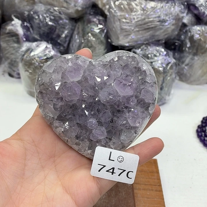 摆件水晶未镶嵌天然紫水晶