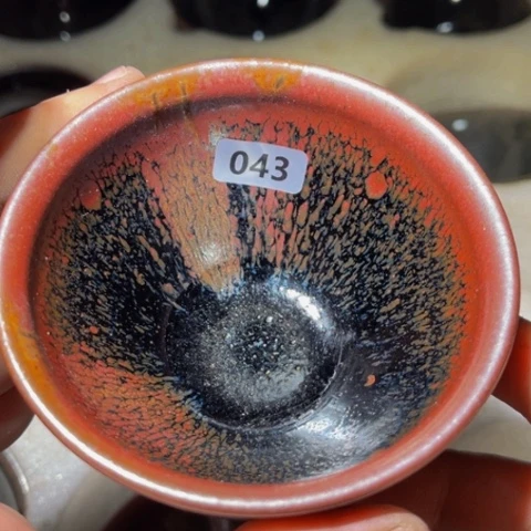 茶盏原矿原釉柴烧建盏