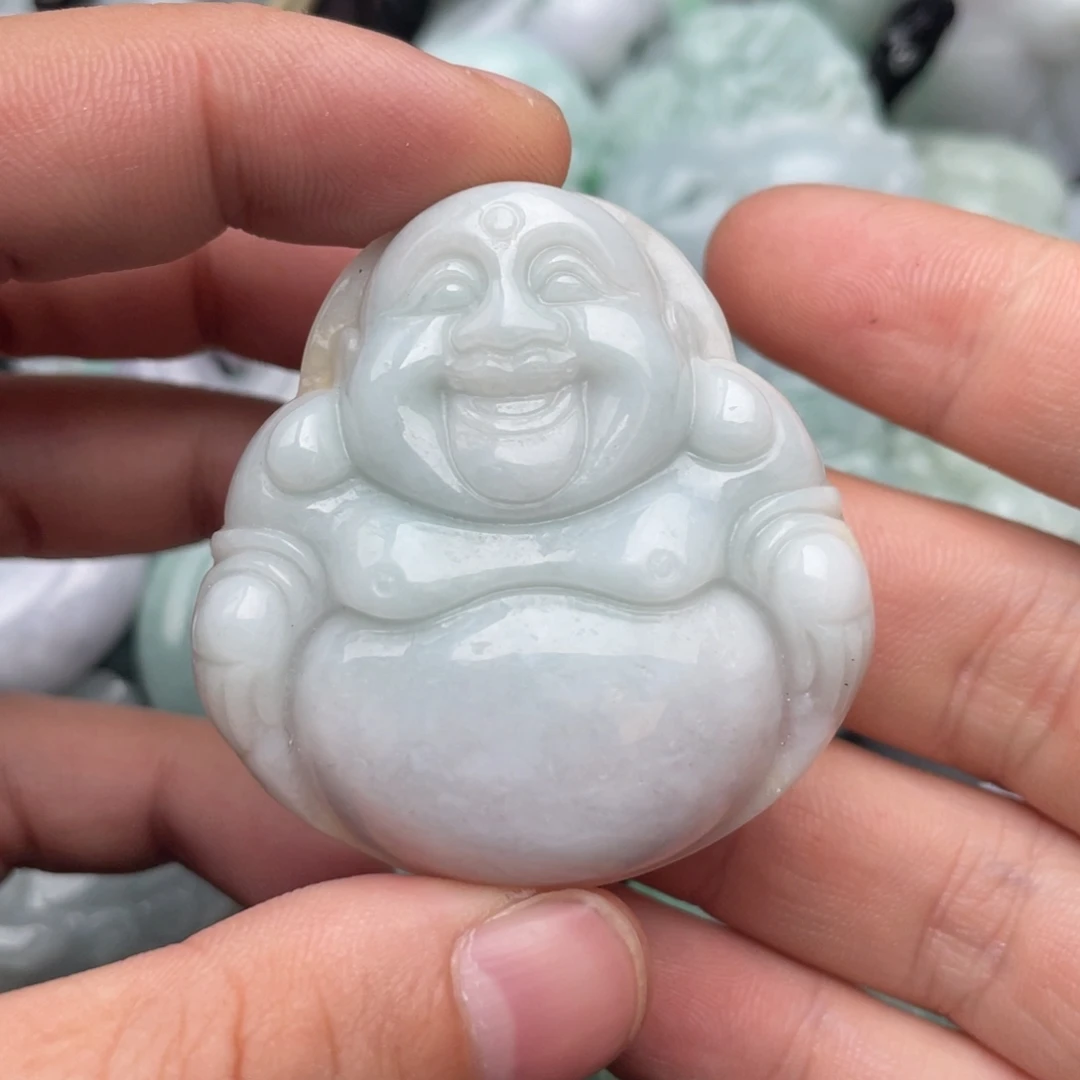 寒***夜翡翠未镶嵌吊坠(不含链)