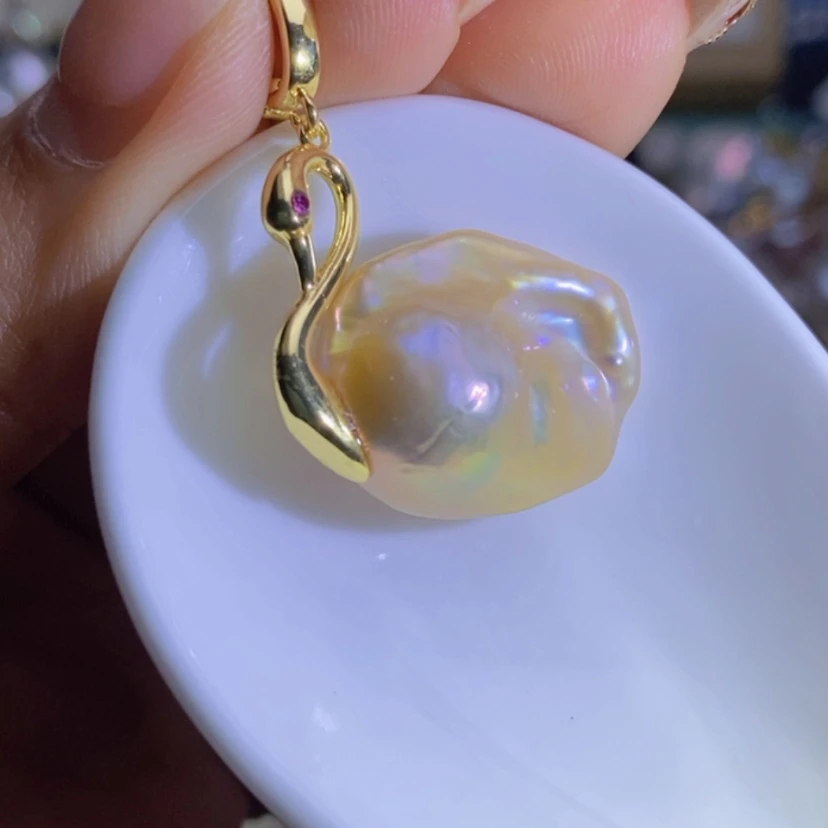 【闪购商品】淡水珍珠天然淡水珍珠合金