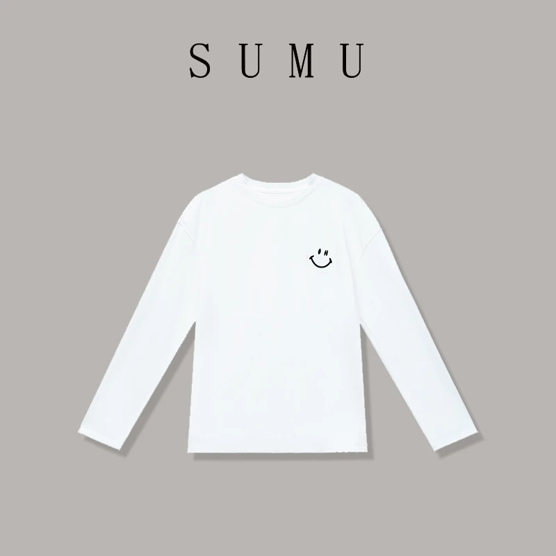 宿慕SUMU 女款卫衣 10-1 秋季新款时尚百搭休闲卫衣B8001L