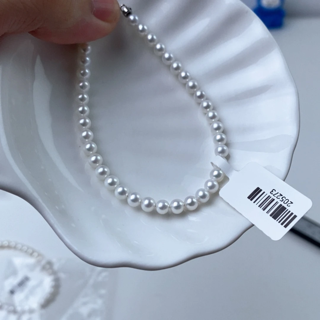 再****项链银S925镶嵌淡水珍珠205273