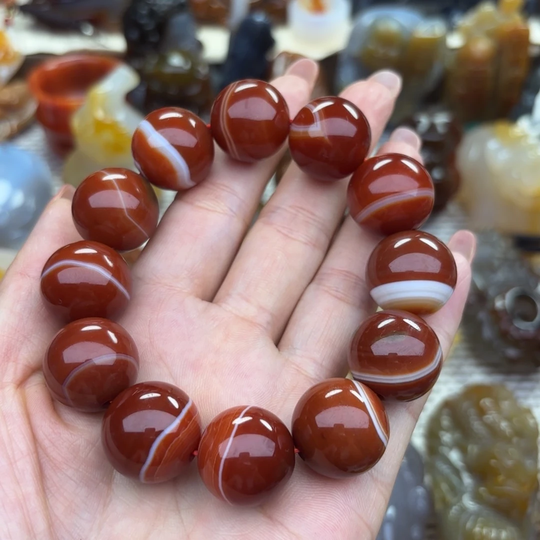 玛瑙/玉髓手串未镶嵌