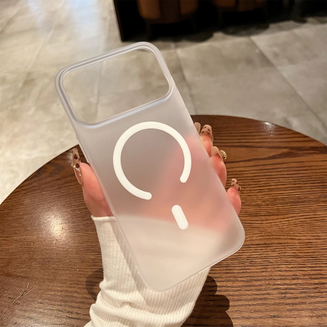 裸机感真不会发黄高清透明冰透磁吸适用苹果17手机壳小米17promax