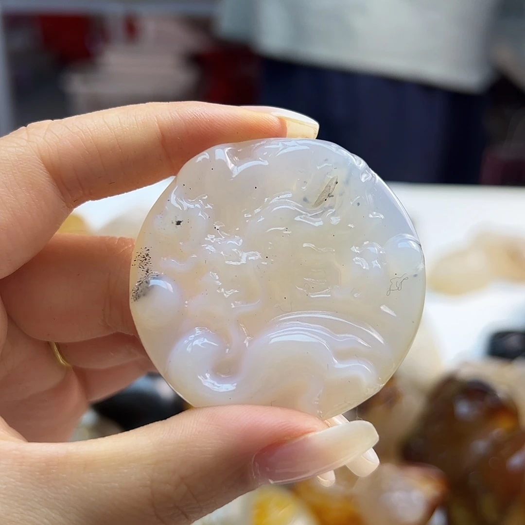 玛瑙/玉髓未镶嵌颈饰