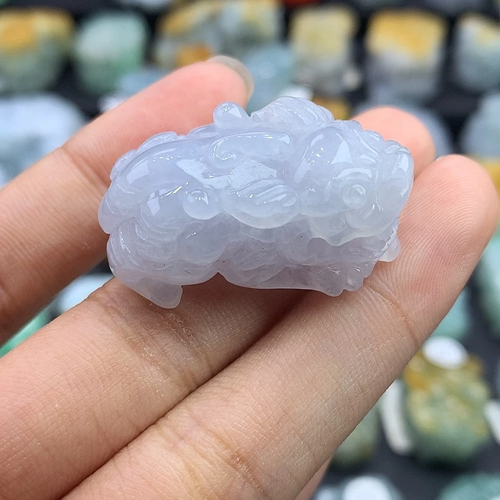 颈饰未镶嵌翡翠天然缅甸翡翠