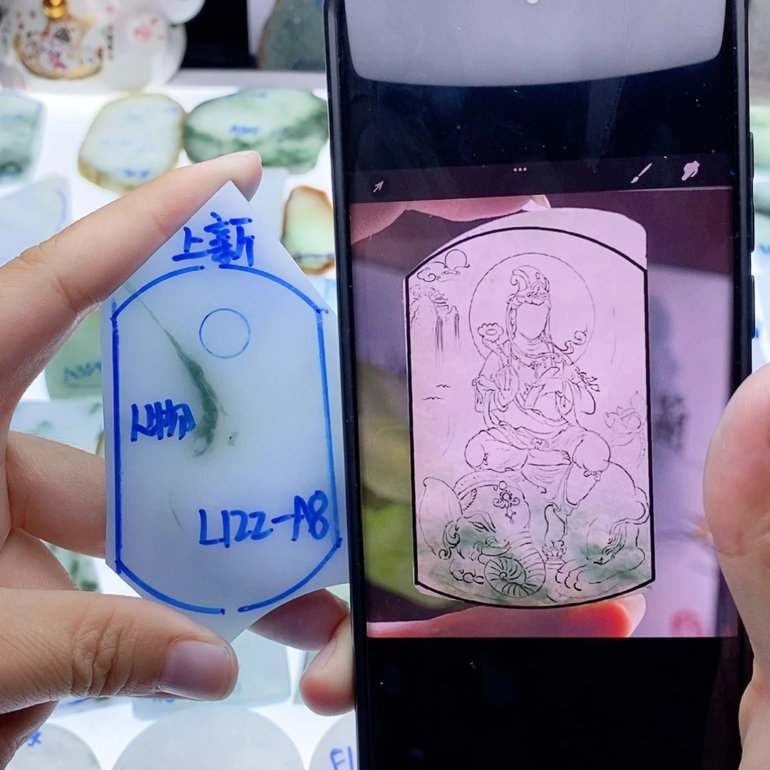未镶嵌定制翡翠翡翠