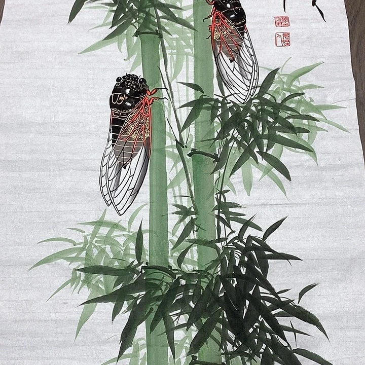 手绘国画作品欣赏9999
