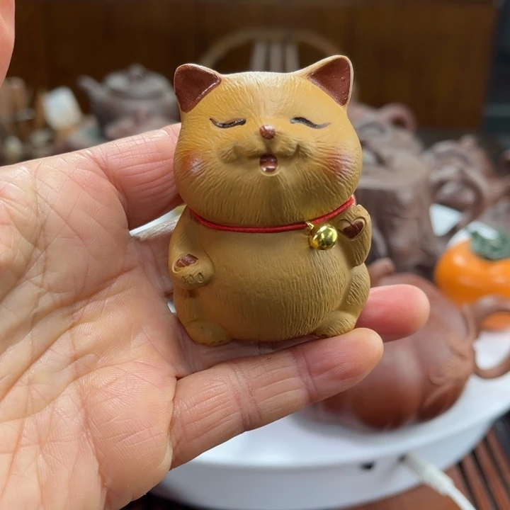 紫砂茶壶紫砂花茶