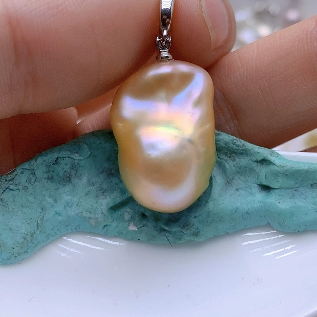 吊坠(不含链)未镶嵌淡水珍珠