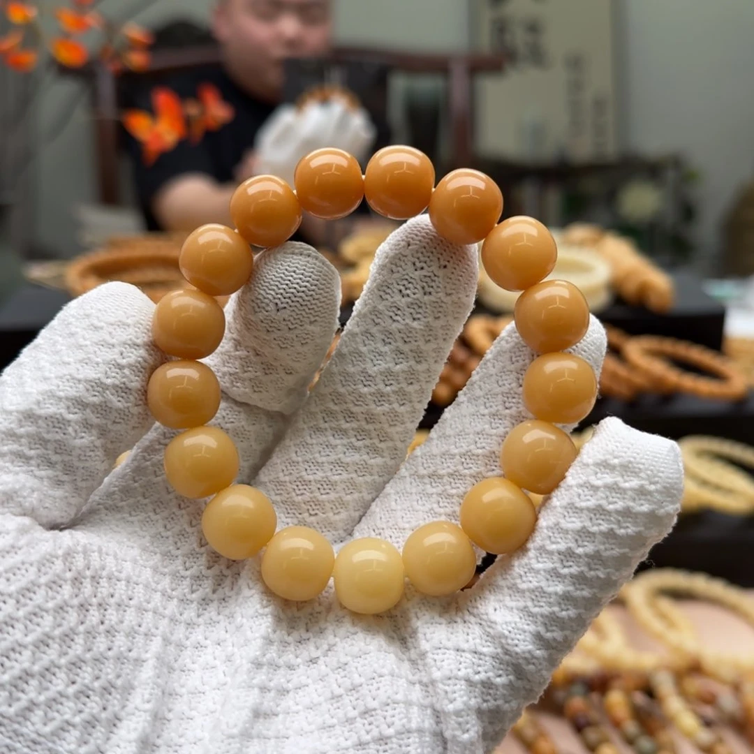 【闪购商品】菩提根/象牙果手串卡14 珑珠 10年 渐变 鬼工
