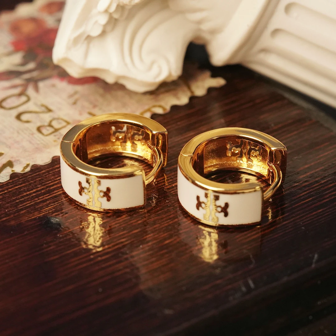 铜合金耳饰 【8776】lele耳扣简约气质复古精致小众优雅