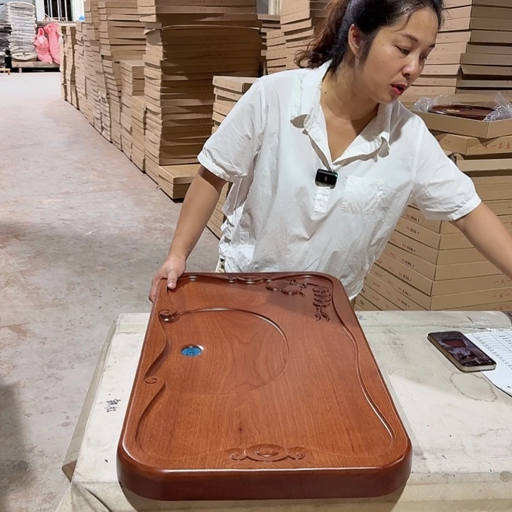 花梨木茶盘72*42尺寸