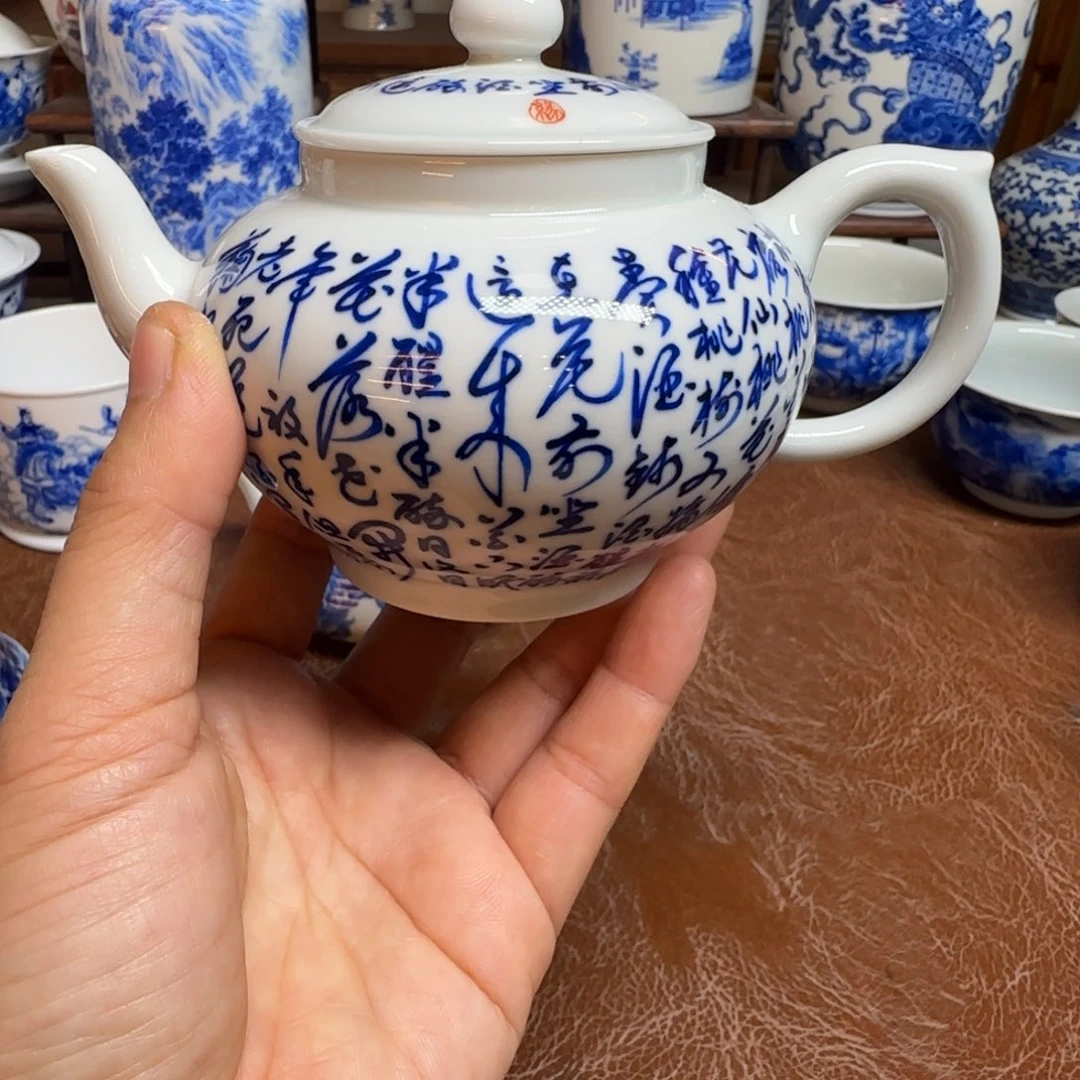 陶摆件今天晚上的月亮很圆