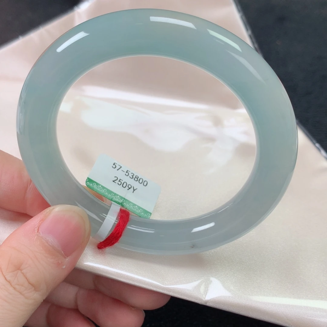 未镶嵌手镯翡翠缅甸天然翡翠手镯57