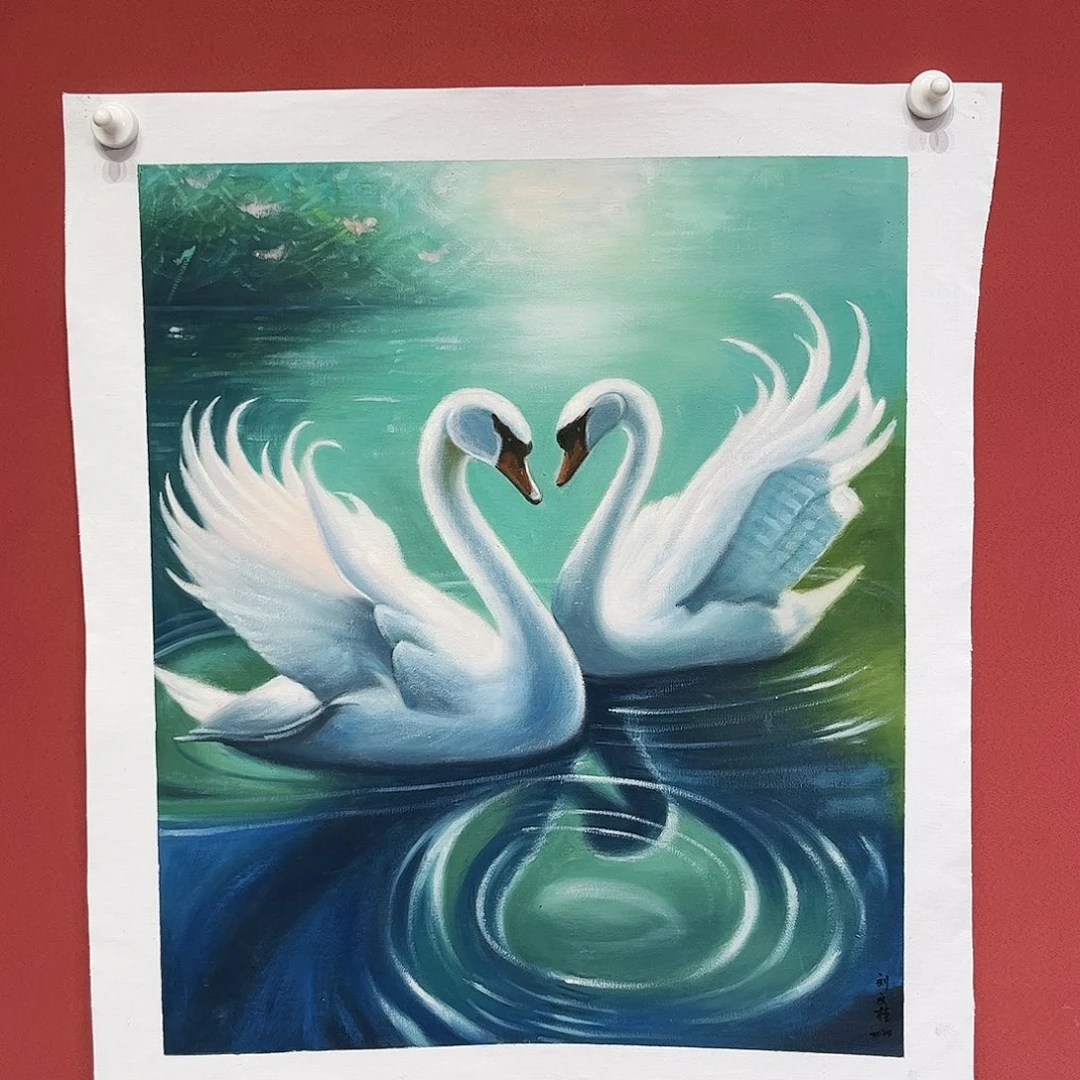 油画刘文桂油画作品