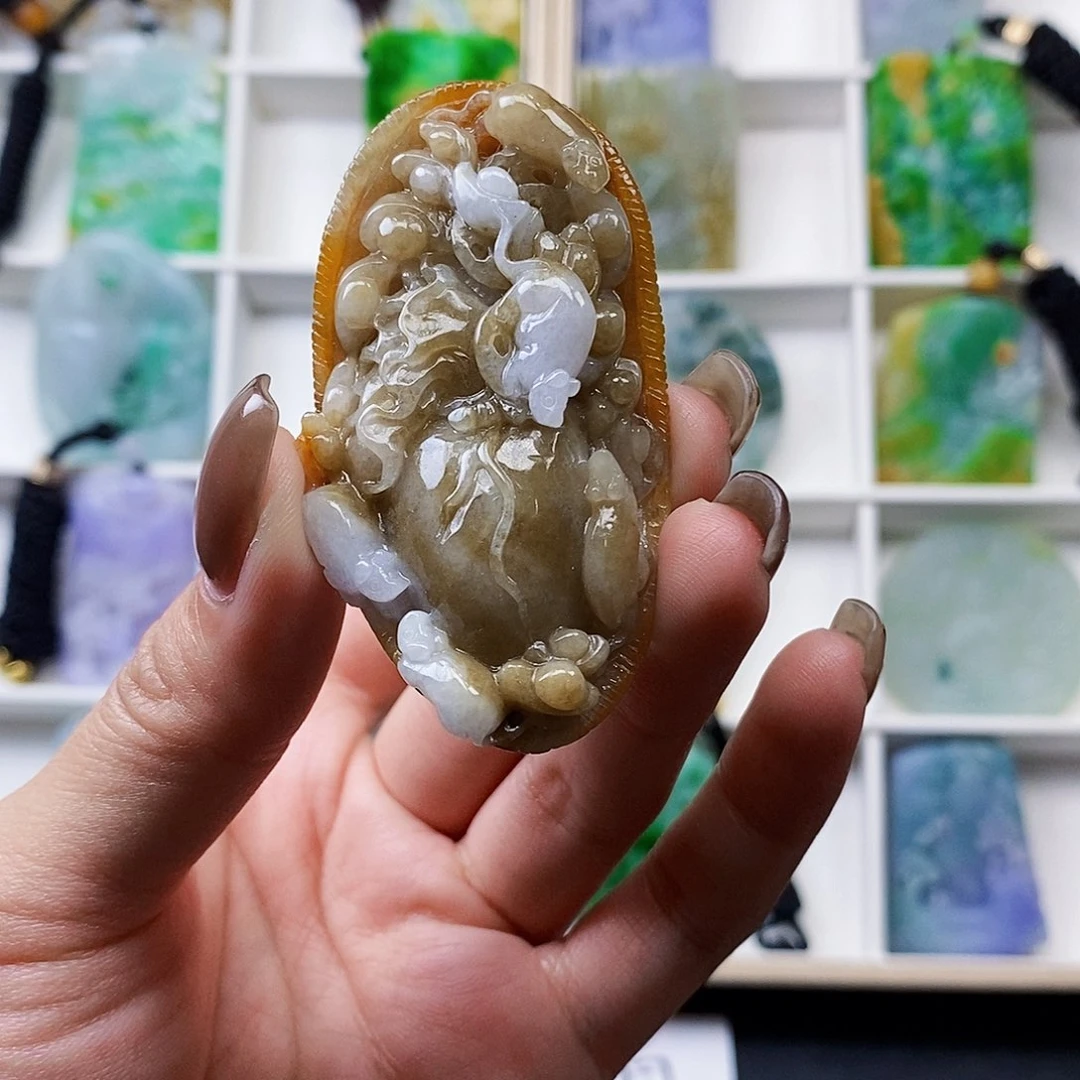 定制翡翠未镶嵌翡翠A货